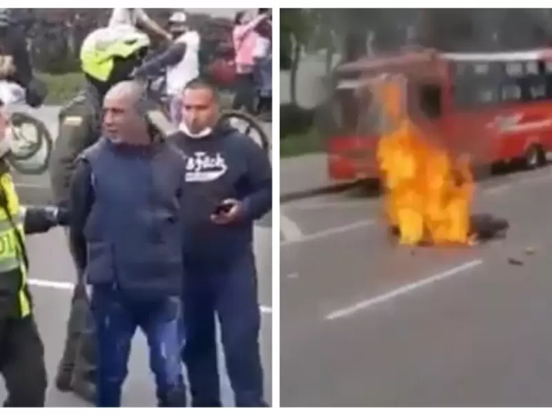 Capturan a fleteros en Bogotá