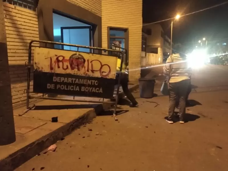 Estación de Policía de Sogamoso, Boyacá.