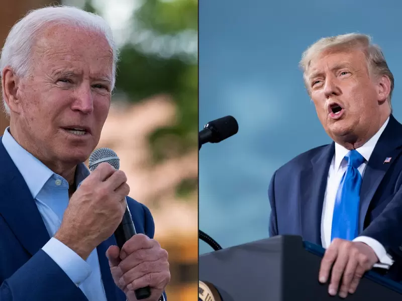 Joe Biden y Donald Trump, enfrentados en elecciones en EE.UU.