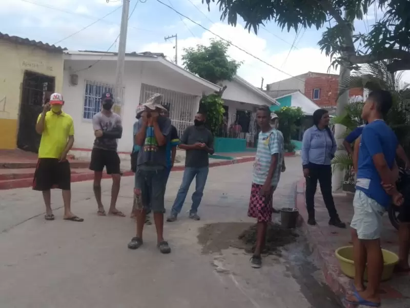 Protesta Barrio Carlos Meisel