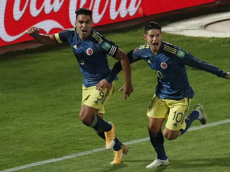 James Rodríguez y Falcao García James Rodríguez y Falcao García