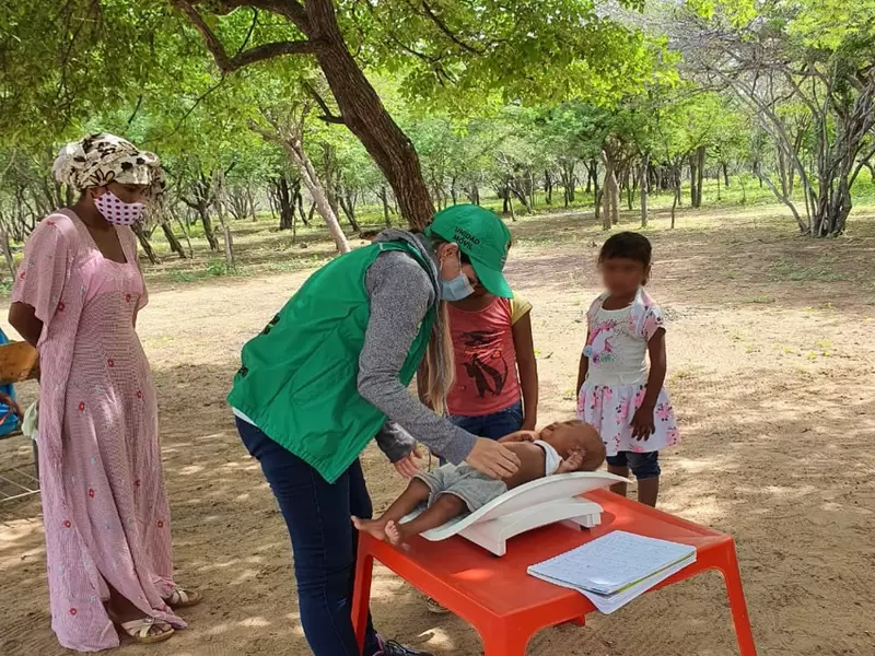 Menores hallados en riesgo de desnutrición en La Guajira