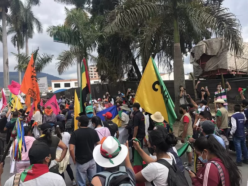 La minga en Fusagasugá La minga en Fusagasugá