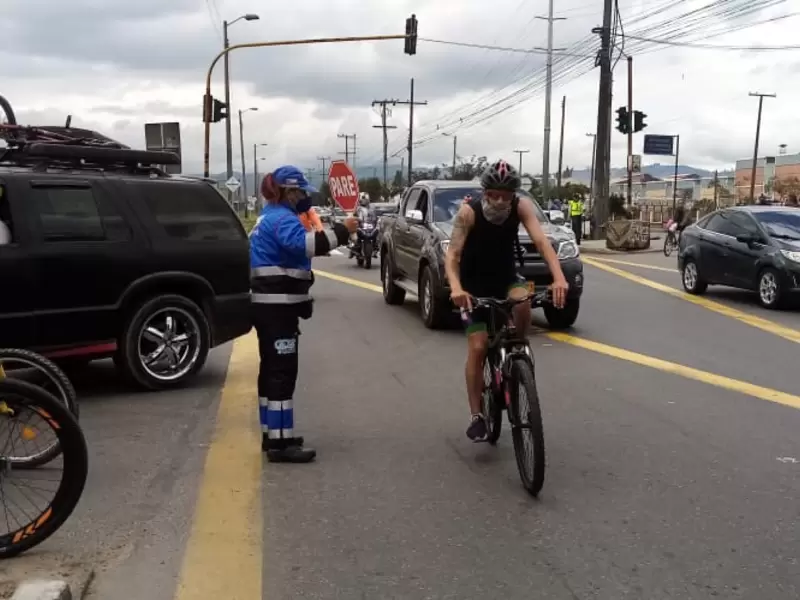 Pico y placa en la Autopista Sur