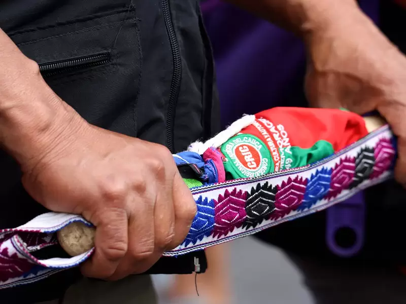 Minga indígena y su recorrido por Bogotá