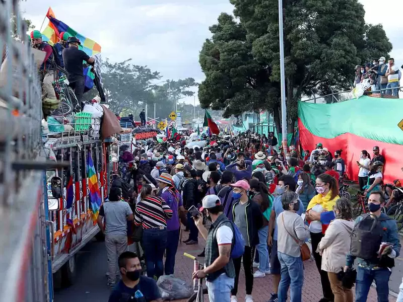 Minga Indígena anuncia movilización este lunes en la Plaza de Bolívar