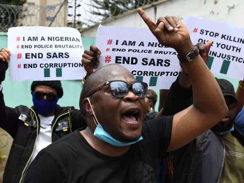 Protestas en Nigeria.