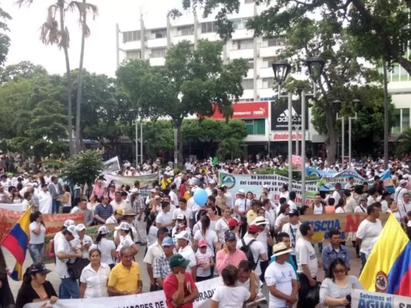 Protestas de las centrales obreras