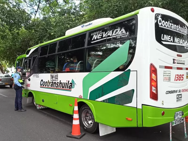 Tarifas transporte público en Neiva