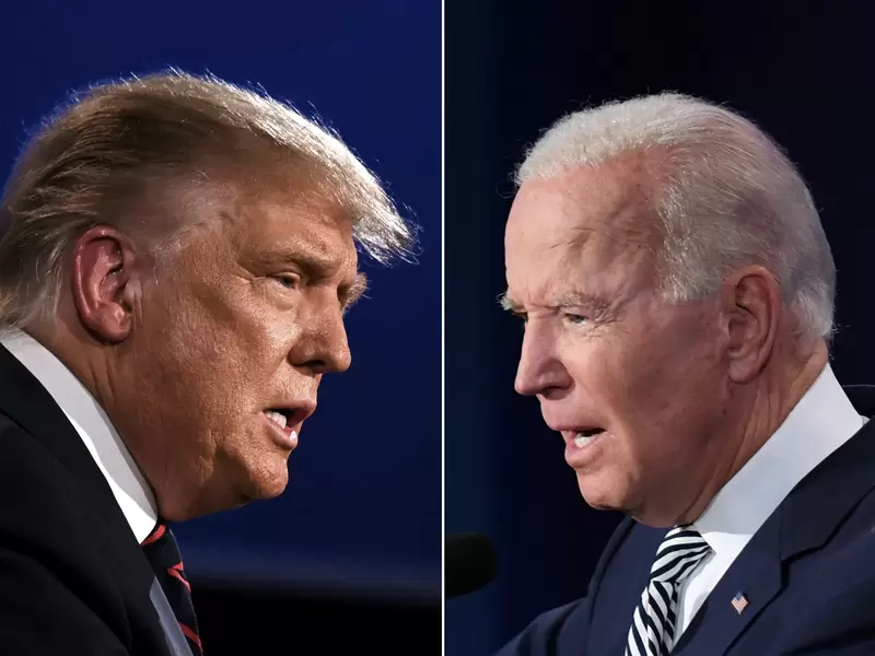 Trump y Joe Biden compiten por la Casa Blanca