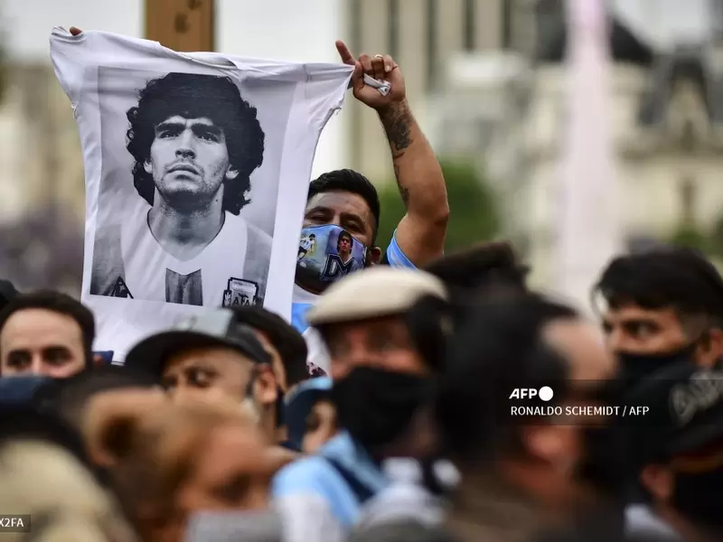 Velorio de Diego Maradona