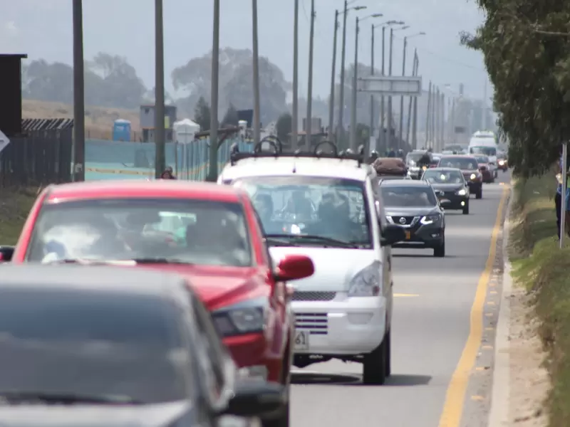 Pico y placa en la Autopista Sur, en Soacha