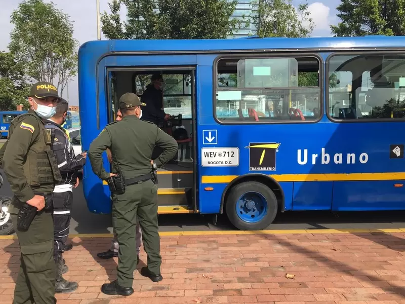 Atraco en bus del Sitp