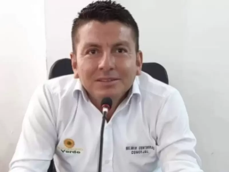 Concejal de Aguachica (Cesar) Elmer Contretas.