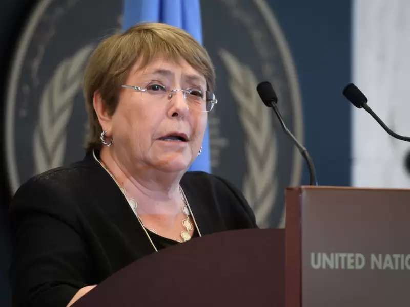 Michelle Bachelet, alta comisionada de Derechos Humanos de la ONU