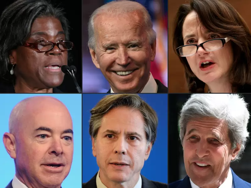 Gabinete de Joe Biden para nuevo gobierno de EE.UU.