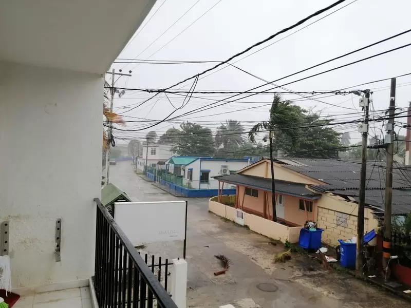 Paso de huracán IOTA por San Andrés
