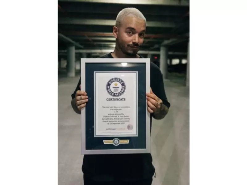 Récord Guinness de J Balvin