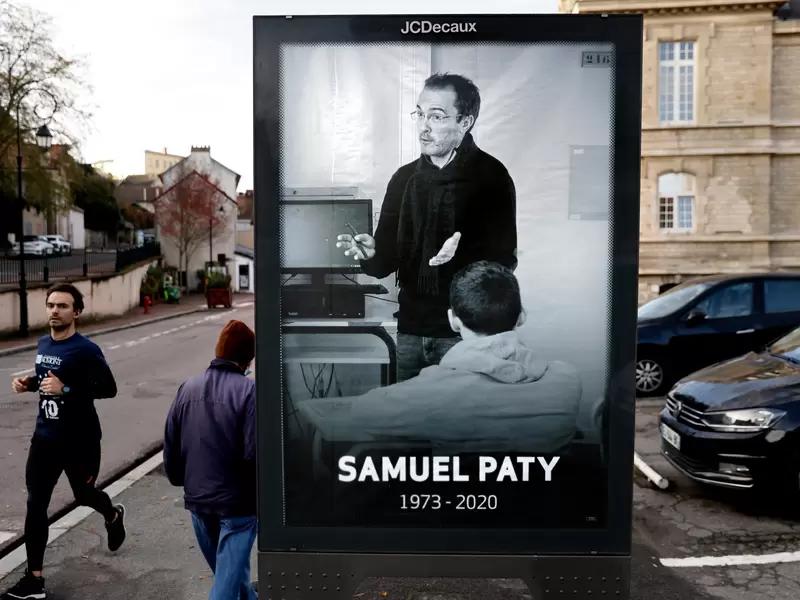 Samuel Paty, profesor decapitado en Francia