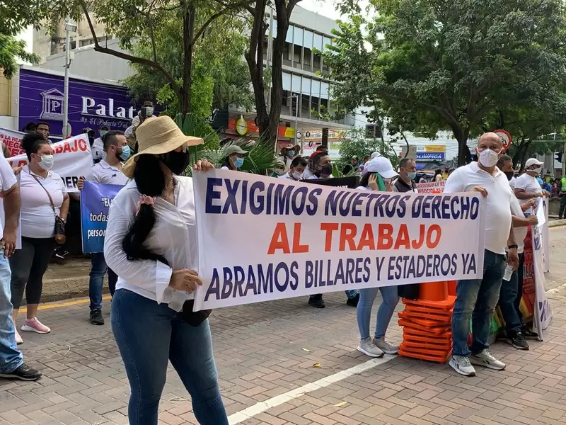 Los afectados exigen una pronta solución de la Alcaldía de Barranquilla.