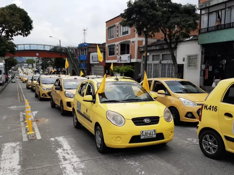 Protesta taxistas