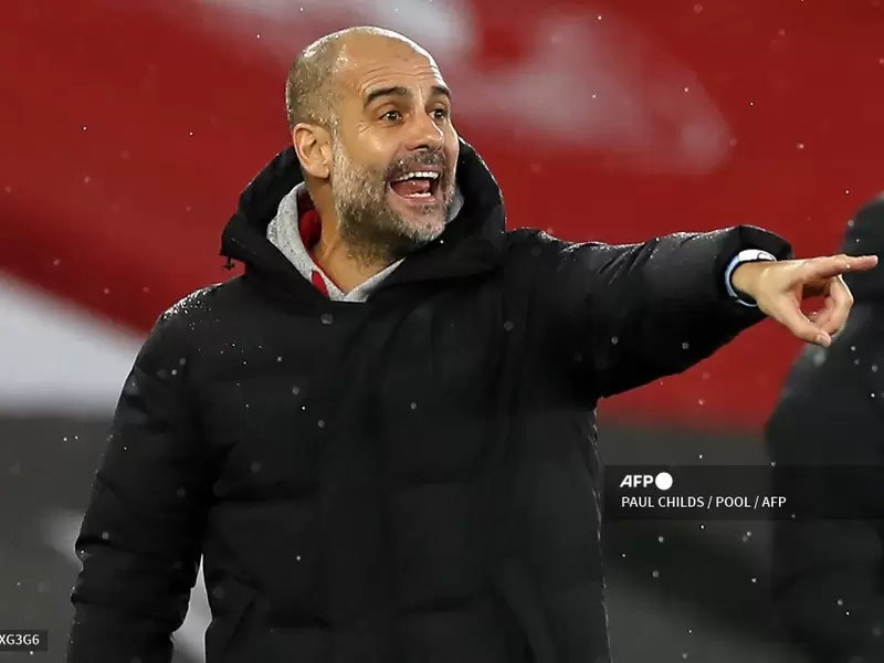Pep Guardiola, técnico de Manchester City