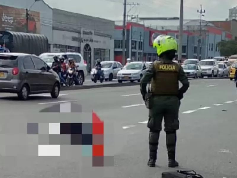 Un joven murió arrollado por un motociclista en la avenida Guayabal de Medellín
