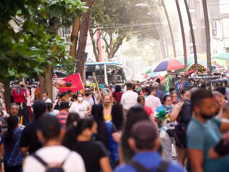 Alerta por aglomeraciones en el centro de Bucaramanga