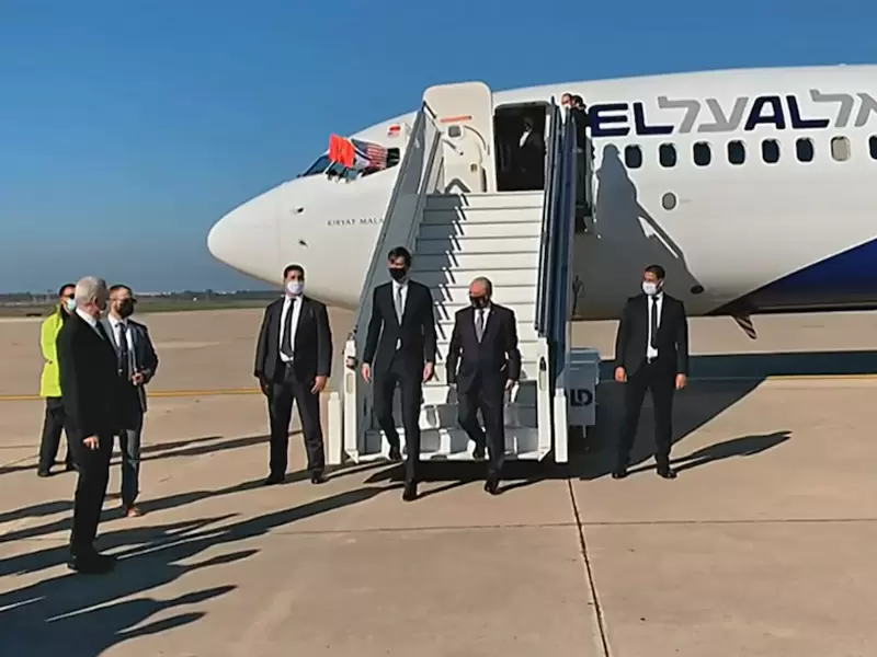 Primer vuelo entre Israel y Marruecos aterriza en Rabat