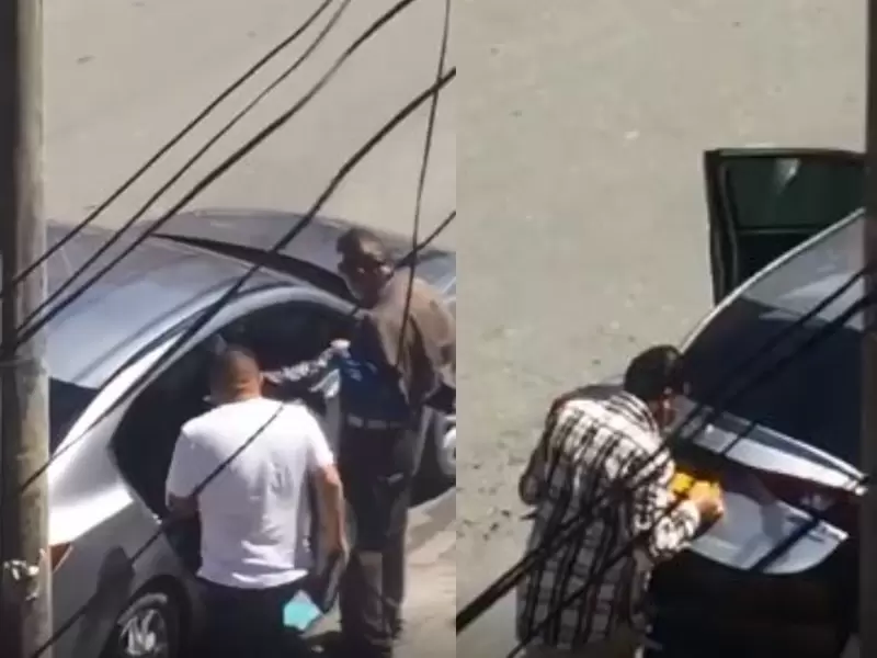 Criminales están cambiando las placas de los vehículos para robar