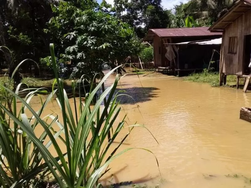 Inundaciones por las lluvias en Antioquia (Imagen Referencial).