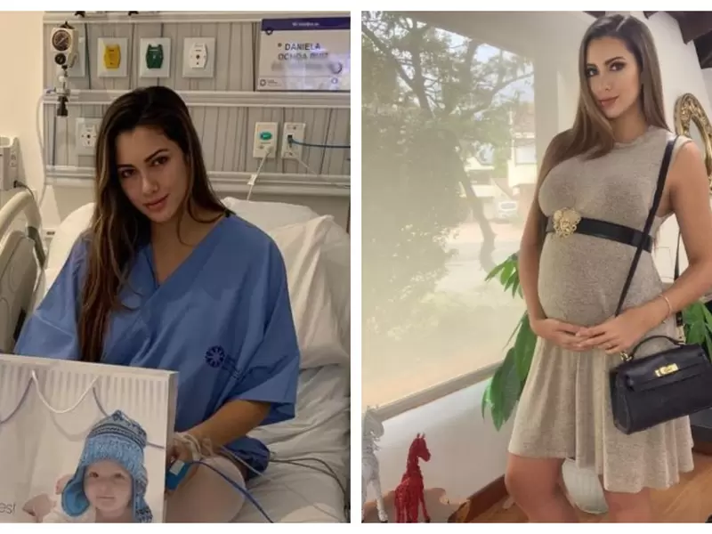 Nanis Ochoa hospitalizada por preeclampsia