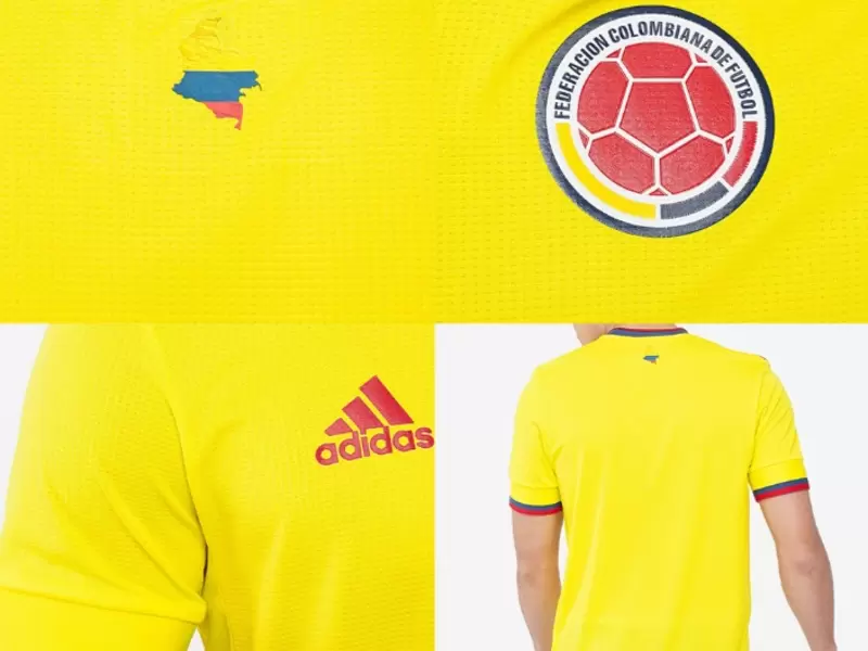 Nueva camiseta selección Colombia