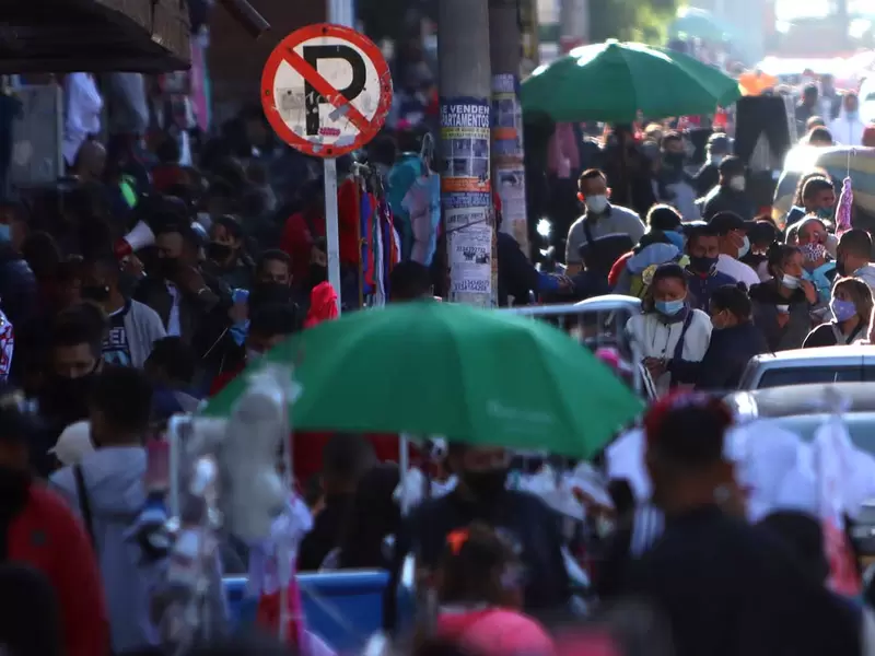 San Victorino – vendedores informales no respetan distanciamiento