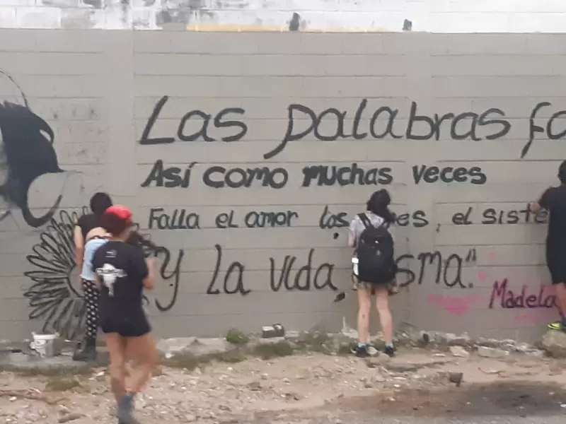 Muestras artísticas en memoria de Madelayne Ortega.