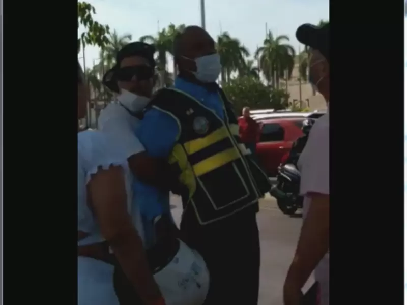 Denuncian a agente de tránsito en Cartagena