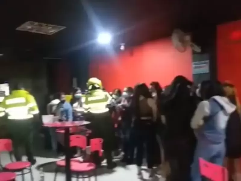 Fiesta de venezolanos
