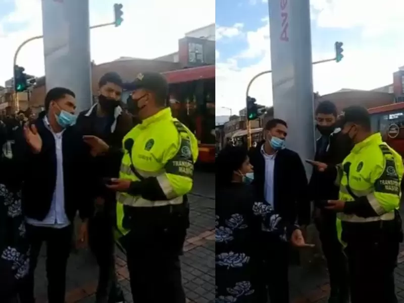 Indignación de ladrones venezolanos porque los grabaron tras robar en Bogotá