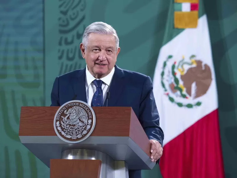 Andrés Manuel López Obrador, presidente mexicano