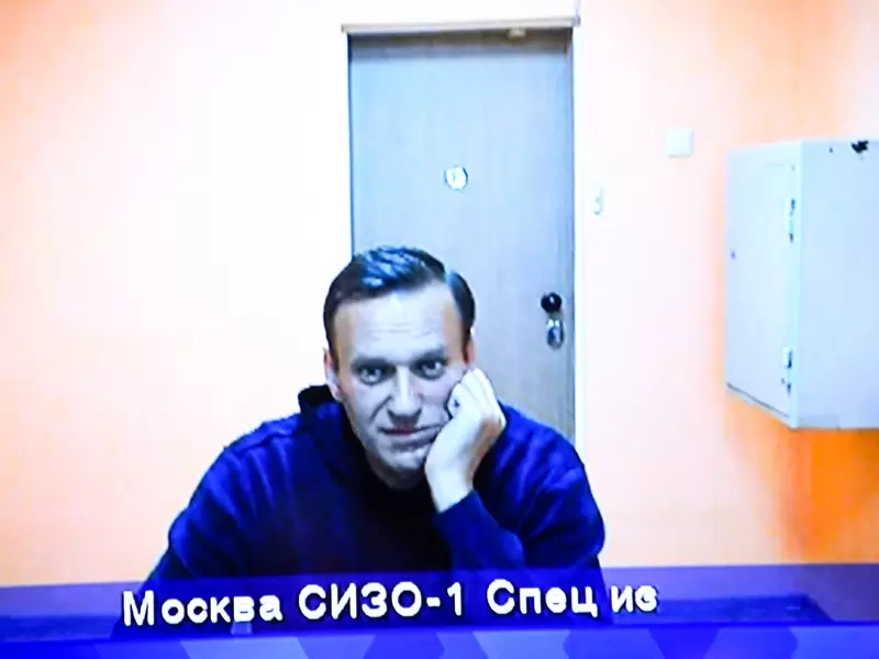 Alexéi Navalni, opositor ruso en centro de detención