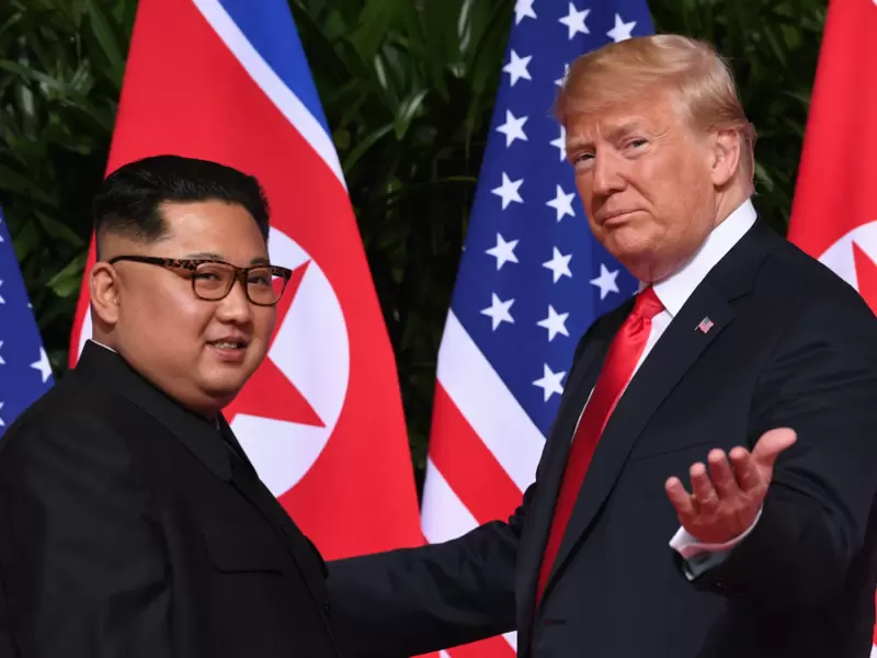 Donald Trump y Kim Jong-un