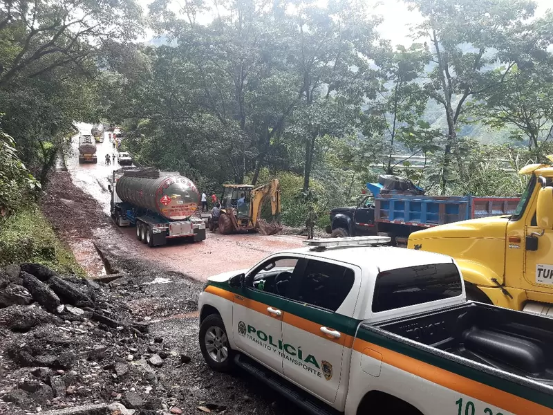 Cierre vía antigua