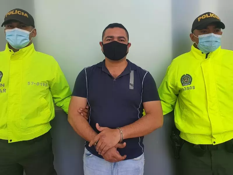 Victor Candado fue capturado por la Policía.