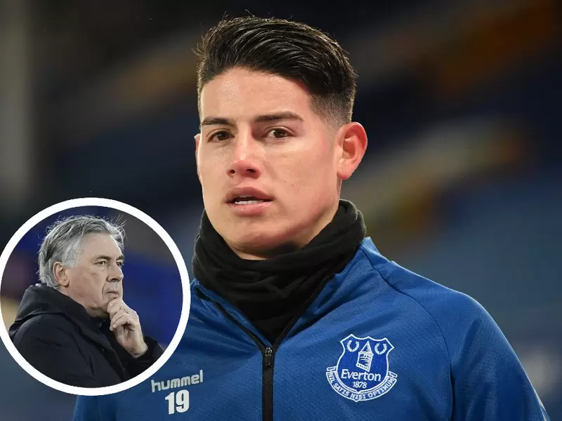 James Rodríguez, Everton
