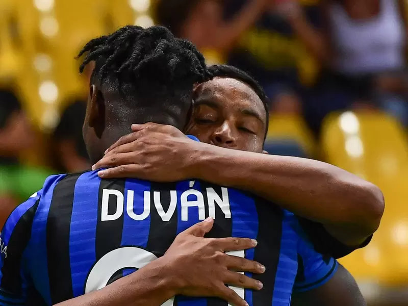 Duván Zapata y Luis Fernando Muriel Duván Zapata y Luis Fernando Muriel
