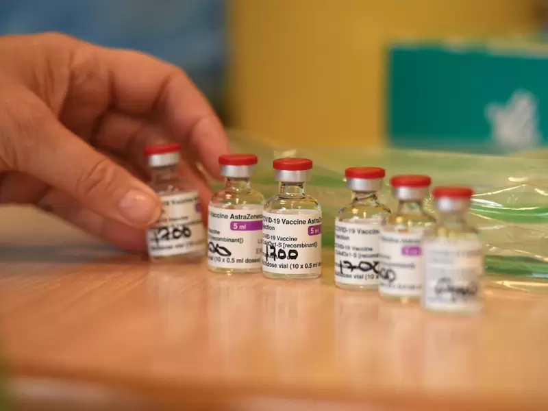 Vacunas de AstraZeneca - AFP