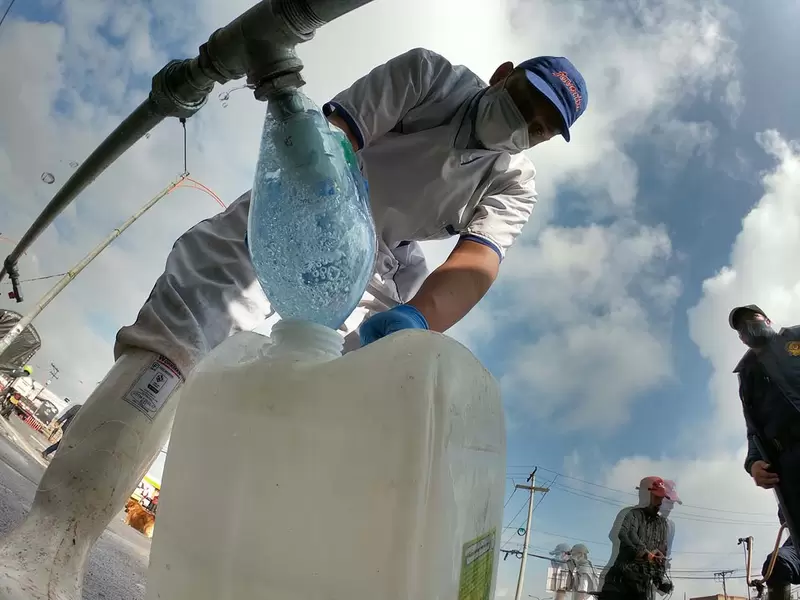 Cortes de agua en Bogotá - obras de acueducto por Metro de Bogotá