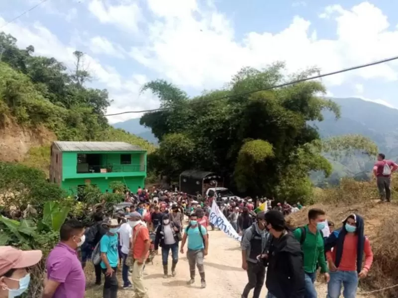 Movilizaciones Campesinas en Hacarí