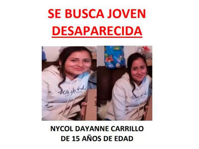 Menor desaparecida en Bogotá