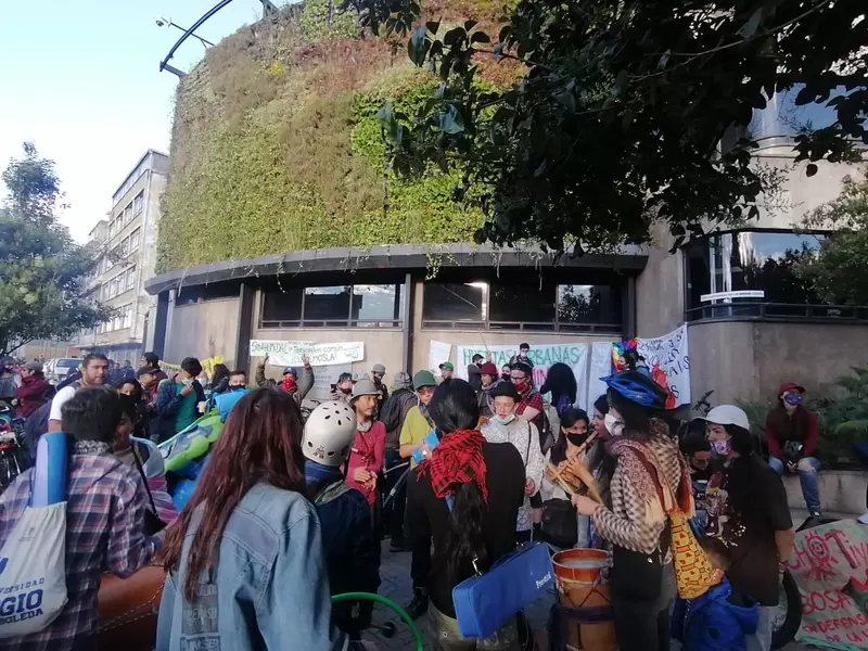 Protestas por humedales en Bogotá